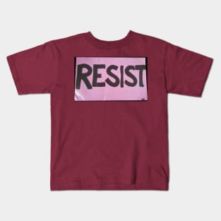 RESIST 1/21/17 - Back Kids T-Shirt